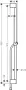 Hansgrohe Unica Zuhanyrúd Pulsify S 90 cm, toló csúszkával és zuhanytömlővel, matt fehér 24401700