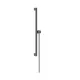 Hansgrohe Unica Zuhanyrúd S Puro 650 mm 160 cm-es zuhanytömlővel szálcsiszolt fekete króm 24402340