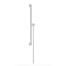   Hansgrohe Unica Zuhanyrúd S Puro 650 mm, 160 cm-es zuhanytömlővel, matt fehér 24402700