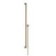 Hansgrohe Unica Zuhanyrúd E Puro 90 cm, 160 cm-es zuhanytömlővel, szálcsiszolt bronz 24403140