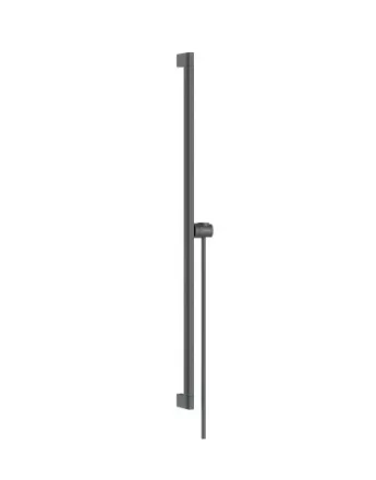 Hansgrohe Unica Zuhanyrúd E Puro 90 cm 160 cm-es zuhanytömlővel szálcsiszolt fekete króm 24403340