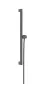 Hansgrohe Unica Zuhanyrúd S Puro 65 cm 160 cm-es zuhanytömlővel szálcsiszolt fekete króm 24404340