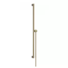   Hansgrohe Unica Zuhanyrúd E Puro 900 mm, 160 cm-es zuhanytömlővel, szálcsiszolt bronz 24405140