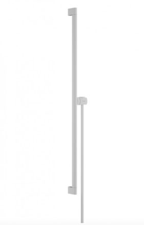 Hansgrohe Unica Zuhanyrúd E Puro 900 mm, 160 cm-es zuhanytömlővel, matt fehér 24405700