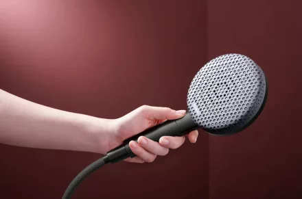 Hansgrohe Raindance Alive Select S 3 funkciós kézizuhany 125, szálcsiszolt fekete/króm 24500340