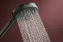Hansgrohe Raindance Alive Select S 3 funkciós kézizuhany 125 EcoSmart, szálcsiszolt fekete/króm 24511340