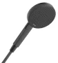 Hansgrohe Raindance Alive Select S 3 funkciós kézizuhany 125 EcoSmart, szálcsiszolt fekete/króm 24511340