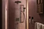 Hansgrohe Raindance Alive Select S 3 funkciós kézizuhany 125 EcoSmart, matt fekete kivitelben