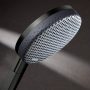 Hansgrohe Raindance Alive Select S 3 funkciós kézizuhany 125 EcoSmart+, szálcsiszolt fekete/króm 24512340