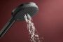 Hansgrohe Raindance Alive Select S 3 funkciós kézizuhany 125 EcoSmart+, szálcsiszolt fekete/króm 24512340