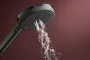 Hansgrohe Raindance Alive Select S 3 funkciós kézizuhany 125 EcoSmart+, szálcsiszolt fekete/króm kivitelben