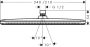 Hansgrohe Raindance Alive Q fejzuhany 340x210 mm, matt fekete 24530670