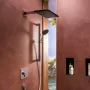 Hansgrohe Raindance Alive Q fejzuhany 340x210 mm EcoSmart, króm 24531000