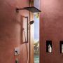 Hansgrohe Raindance Alive Q 2 funkciós fejzuhany zuhanykarral 340x210 mm, króm 24550000