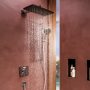 Hansgrohe Raindance Alive Q 2 funkciós fejzuhany zuhanykarral 340x210 mm, króm 24550000