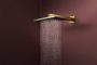 Hansgrohe Raindance Alive Q 2 funkciós fejzuhany zuhanykarral 340x210 mm, polírozott arany hatású 24550990