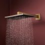 Hansgrohe Raindance Alive Q 2 funkciós fejzuhany zuhanykarral 340x210 mm EcoSmart, szálcsiszolt bronz 24551140