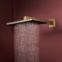 Hansgrohe Raindance Alive Q 2 funkciós fejzuhany zuhanykarral 340x210 mm EcoSmart, szálcsiszolt bronz 24551140