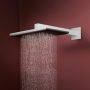 Hansgrohe Raindance Alive Q 2 funkciós fejzuhany zuhanykarral 340x210 mm EcoSmart, matt fehér 24551700