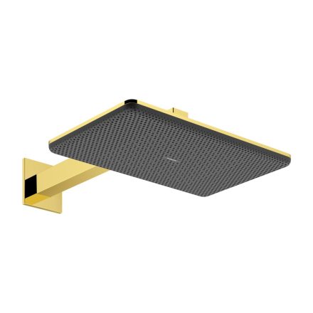 Hansgrohe Raindance Alive Q 2 funkciós fejzuhany zuhanykarral 340x210 mm EcoSmart, polírozott arany hatású 24551990