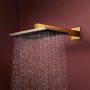 Hansgrohe Raindance Alive Q 2 funkciós fejzuhany zuhanykarral 340x210 mm EcoSmart, polírozott arany hatású 24551990