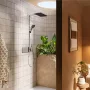 Hansgrohe Raindance Alive Q zuhanyrendszer ShowerSelect Comfort E termosztáttal, króm 24580000