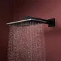 Hansgrohe Raindance Alive Q zuhanyrendszer ShowerSelect Comfort E termosztáttal EcoSmart, matt fekete 24581670
