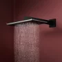 Hansgrohe Raindance Alive Q zuhanyrendszer ShowerSelect Comfort E termosztáttal EcoSmart, matt fekete 24581670
