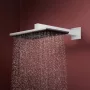 Hansgrohe Raindance Alive Q zuhanyrendszer ShowerSelect Comfort E termosztáttal EcoSmart, matt fehér 24581700