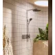 Hansgrohe Raindance Alive S zuhanyrendszer 300 ShowerSelect Comfort E termosztáttal, króm 24582000