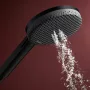 Hansgrohe Raindance Alive S zuhanyrendszer 300 ShowerSelect Comfort E termosztáttal, matt fekete 24582670