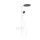 Hansgrohe Raindance Alive S zuhanyrendszer 300 ShowerSelect Comfort E termosztáttal, matt fehér 24582700