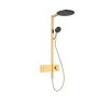 Hansgrohe Raindance Alive S zuhanyrendszer 300 ShowerSelect Comfort E termosztáttal, polírozott arany hatású 24582990