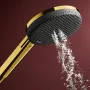Hansgrohe Raindance Alive S zuhanyrendszer 300 ShowerSelect Comfort E termosztáttal, polírozott arany hatású 24582990