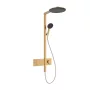 Hansgrohe Raindance Alive S zuhanyrendszer 300 ShowerSelect Comfort E EcoSmart, szálcsiszolt bronz 24583140