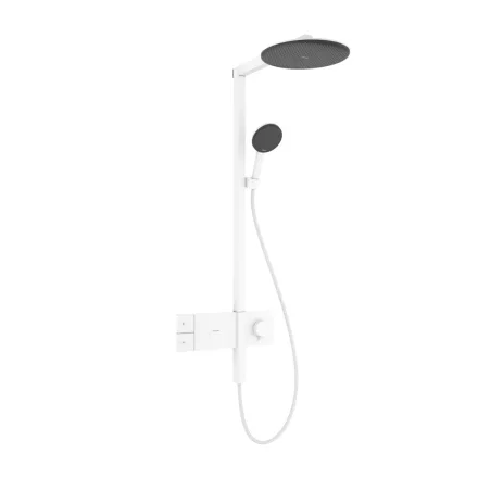 Hansgrohe Raindance Alive S zuhanyrendszer 300 ShowerSelect Comfort E EcoSmart, matt fehér 24583700