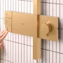 Hansgrohe Raindance Alive Q zuhanyrendszer ShowerSelect Comfort E termosztáttal, szálcsiszolt bronz 24590140