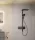 Hansgrohe Raindance Alive Q zuhanyrendszer ShowerSelect Comfort E termosztáttal, szálcsiszolt fekete/króm 24590340