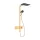Hansgrohe Raindance Alive Q zuhanyrendszer ShowerSelect Comfort E termosztáttal, polírozott arany hatású 24590990