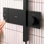 Hansgrohe Raindance Alive Q 2 funkciós zuhanyrendszer ShowerSelect Comfort E termosztáttal EcoSmart, matt fekete 24591670
