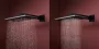 Hansgrohe Raindance Alive Q 2 funkciós zuhanyrendszer ShowerSelect Comfort E termosztáttal EcoSmart, matt fekete 24591670