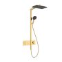 Hansgrohe Raindance Alive Q 2 funkciós zuhanyrendszer ShowerSelect Comfort E termosztáttal EcoSmart, polírozott arany hatású 24591990