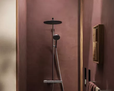 Hansgrohe Raindance Alive S Puro 1 funkciós zuhanyrendszer 300 Ecostat Element termosztáttal, króm 24592000