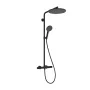 Hansgrohe Raindance Alive S Puro 1 funkciós zuhanyrendszer 300 Ecostat Element termosztáttal, matt fekete 24592670