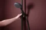 Hansgrohe Raindance Alive S Puro 1 funkciós zuhanyrendszer 300 Ecostat Element termosztáttal, matt fekete 24592670