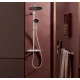 Hansgrohe Raindance Alive S Puro 1 funkciós zuhanyrendszer 300 Ecostat Element termosztáttal, matt fehér 24592700