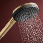 Hansgrohe Raindance Alive S Puro 1 funkciós zuhanyrendszer 300 Ecostat Element termosztát EcoSmart, szálcsiszolt bronz 24593140