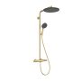 Hansgrohe Raindance Alive S Puro 1 funkciós zuhanyrendszer 300 Ecostat Element termosztát EcoSmart, polírozott arany hatású 24593990