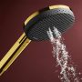 Hansgrohe Raindance Alive S Puro 1 funkciós zuhanyrendszer 300 Ecostat Element termosztát EcoSmart, polírozott arany hatású 24593990