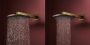 Hansgrohe Raindance Alive S Puro 1 funkciós zuhanyrendszer 300 Ecostat Element termosztát EcoSmart, polírozott arany hatású 24593990